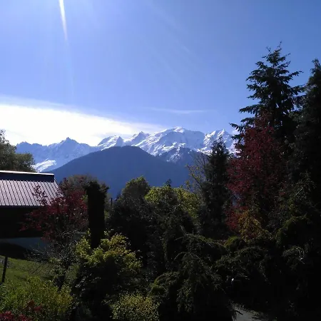 Mont Etape , F2, 42 M2, Calme, Vue Mt Blanc Apartment Passy (Haute-Savoie)